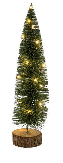 Kerstboompje, LED batterijen, groen