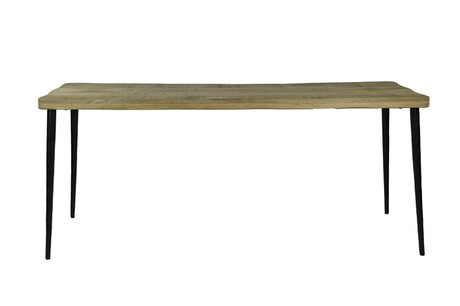  LEGNO - tafel - mango hout / metaal - L 180 x W 60 x H 77 cm